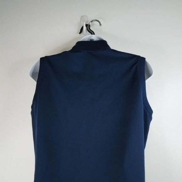 Adidas Blue Full Zipper Sports Vest Size  M - Picture 7 of 10